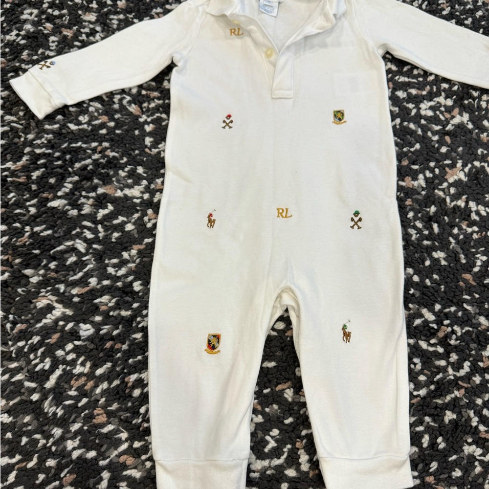 Ralph Lauren baby boy outfit.